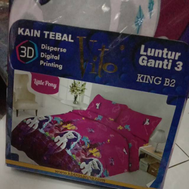 Sprei Vitto little pony