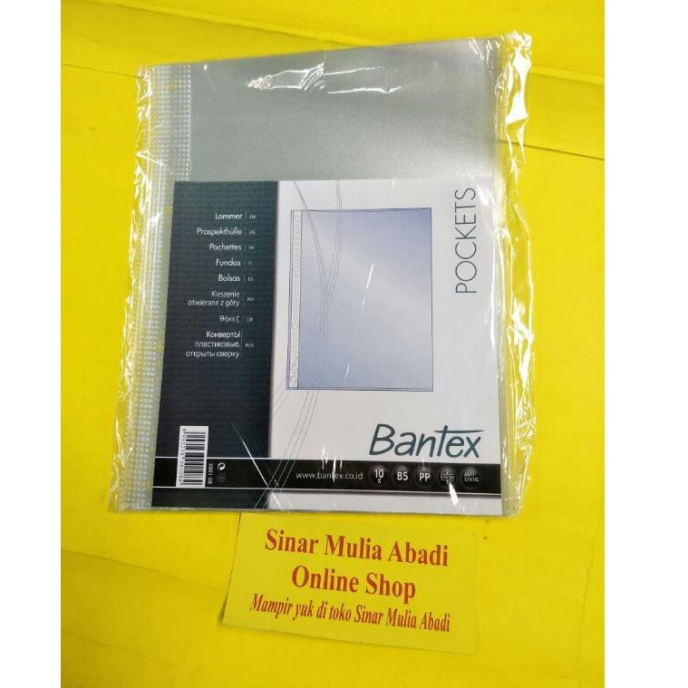 

I-IJU》 〈♥》 Kantong Pocket Binder Note Varian A5 dan B5 Plastik Loose Leaf / pak isi 10 lembar