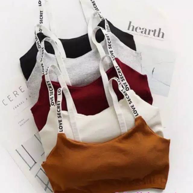 BRA SPORT MODEL KOREA BH TANPA KAWAT GF026
