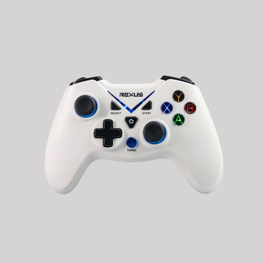 Rexus GX100 Pro Gaming Wireless Gamepad (white) - Gaming Controller