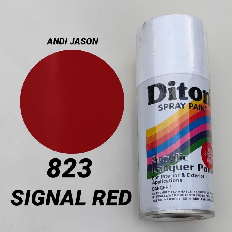 DITON CAT SEMPROT 300CC NO 823 SIGNAL RED