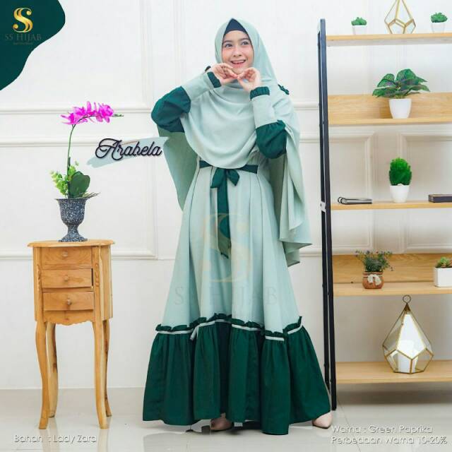 ARABELLA / SS HIJAB / GAMIS SET ORIGINAL