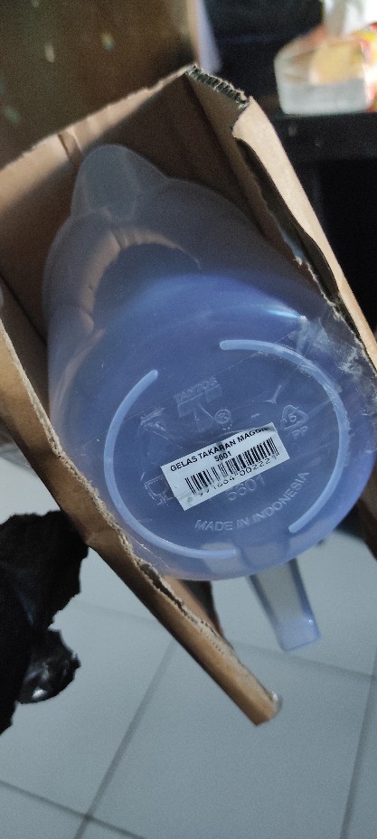 Gelas Ukur 500mil /takaran Plastik Measuring Cup Tantos 5601