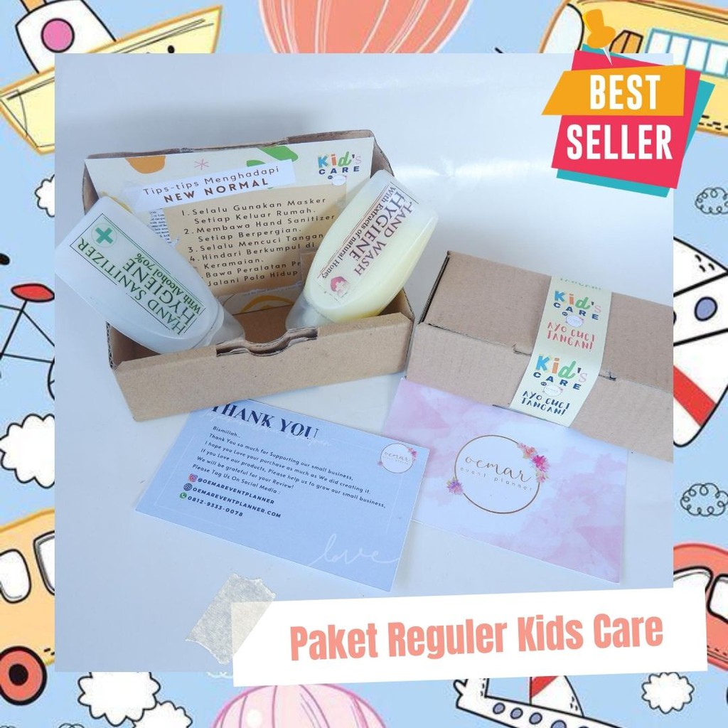 

HAMPERS LENGKAP KIDS CARE / NEW NORMAL KIT / GIFT / SOUVENIR / PACKAGE / HAMPERS IDUL ADHA
