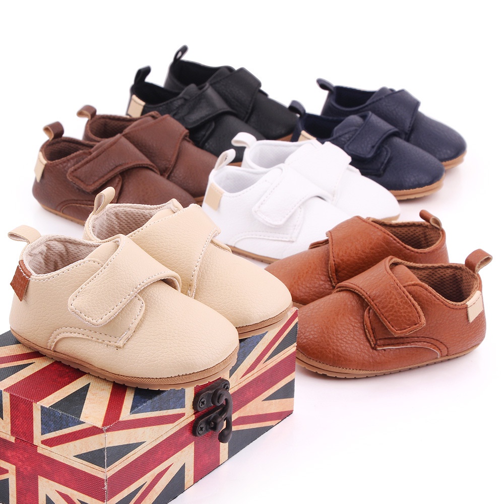 HappyOliver BOSSBABY STRAPE Sepatu Anak Laki Sepatu Bayi Prewalker Shoes 0-18 bulan Import