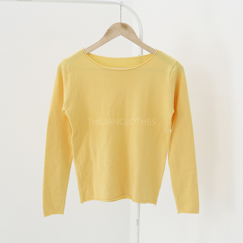 Terie longtop knit -Thejanclothes