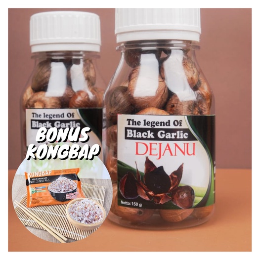 

Bawang Hitam lanang Tunggal Black Garlic Dejanu Herbal Detox Alami Camilan Sehat Free Kongbab Nasi Sehat