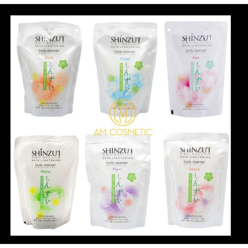 shinzu'i Body cleanser sabun mandi cair refill 200ml