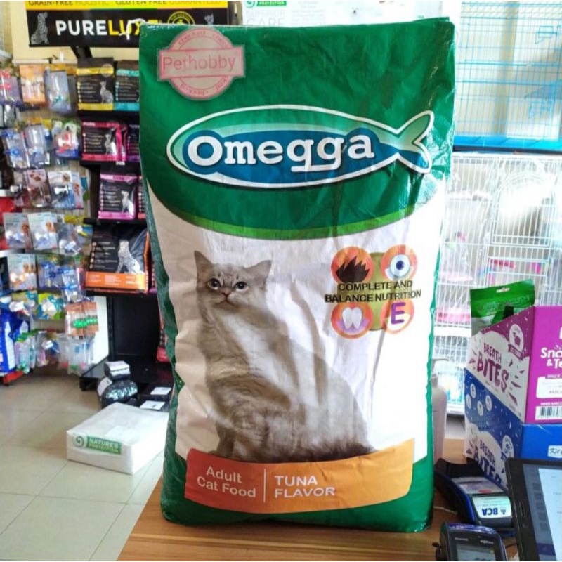 Makanan Kucing Omega Cat Food 20 kg Tuna Flavour