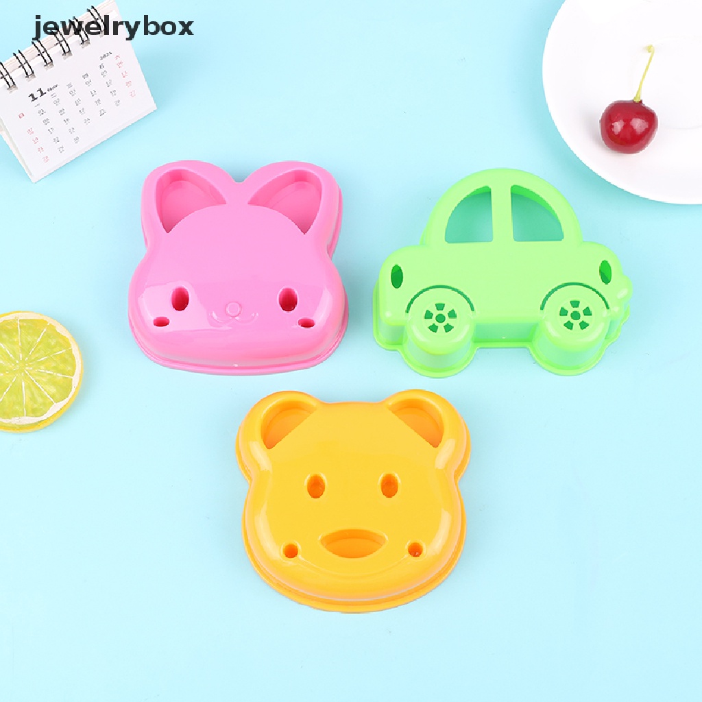 (jewelrybox) Cetakan Kue / Roti / Sandwich / Cookies Bentuk Kartun Untuk Dapur