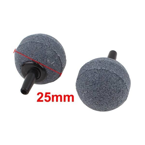 Air Stone Ball Batu Aerator Bulat Gelembung Akuarium Ukuran 25mm