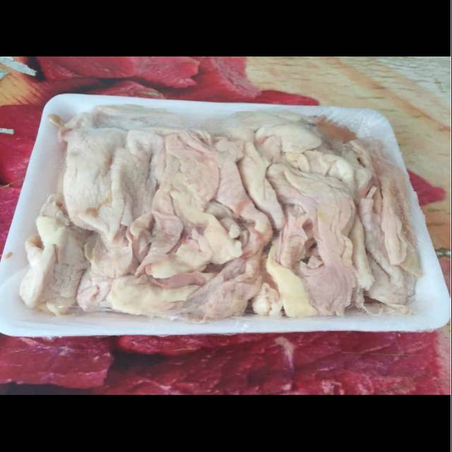 Kulit ayam Mentah