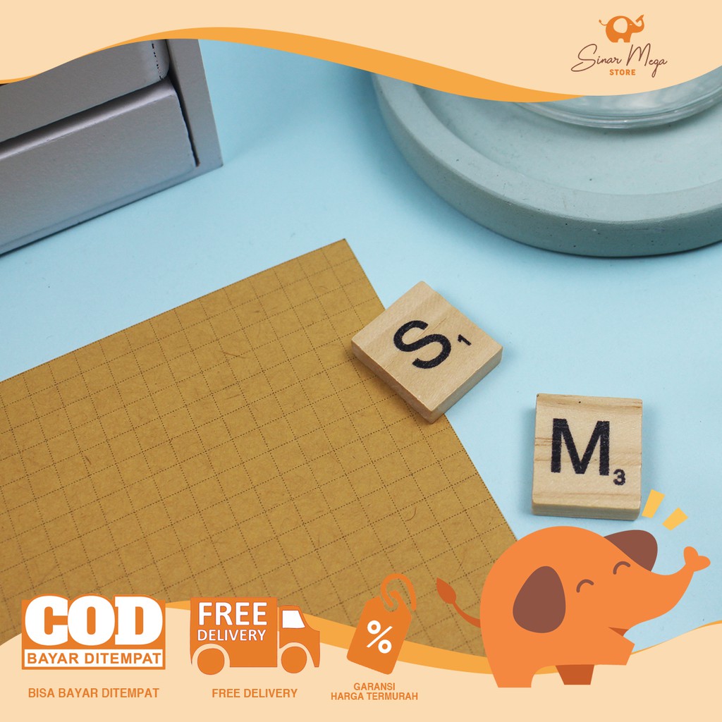 

H7Y SM Isi Ulang Loose Leaf Refill Binder B5 60 Lembar KRAFT PAPER / Notebook Leaf Kertas Coklat