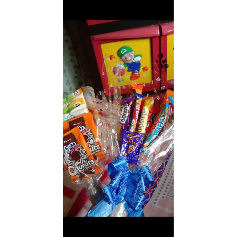 

buket snack plastik