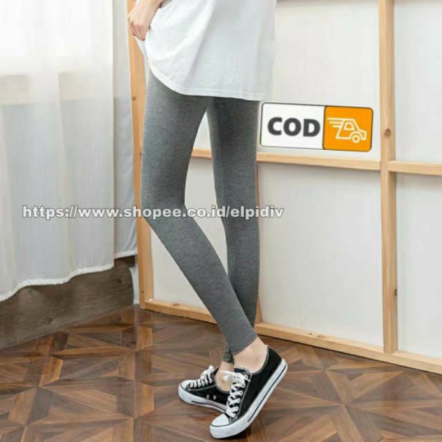 TERMURAH Legging soft Rayon Kaos L - XXXL/ Legging Panjang