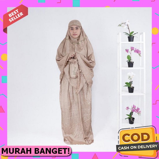 Mukena Hantaran Akad Mewah Elegan Armani Royal Silk Renda Shireen Mukena Parasut Bordir Avanza Terba