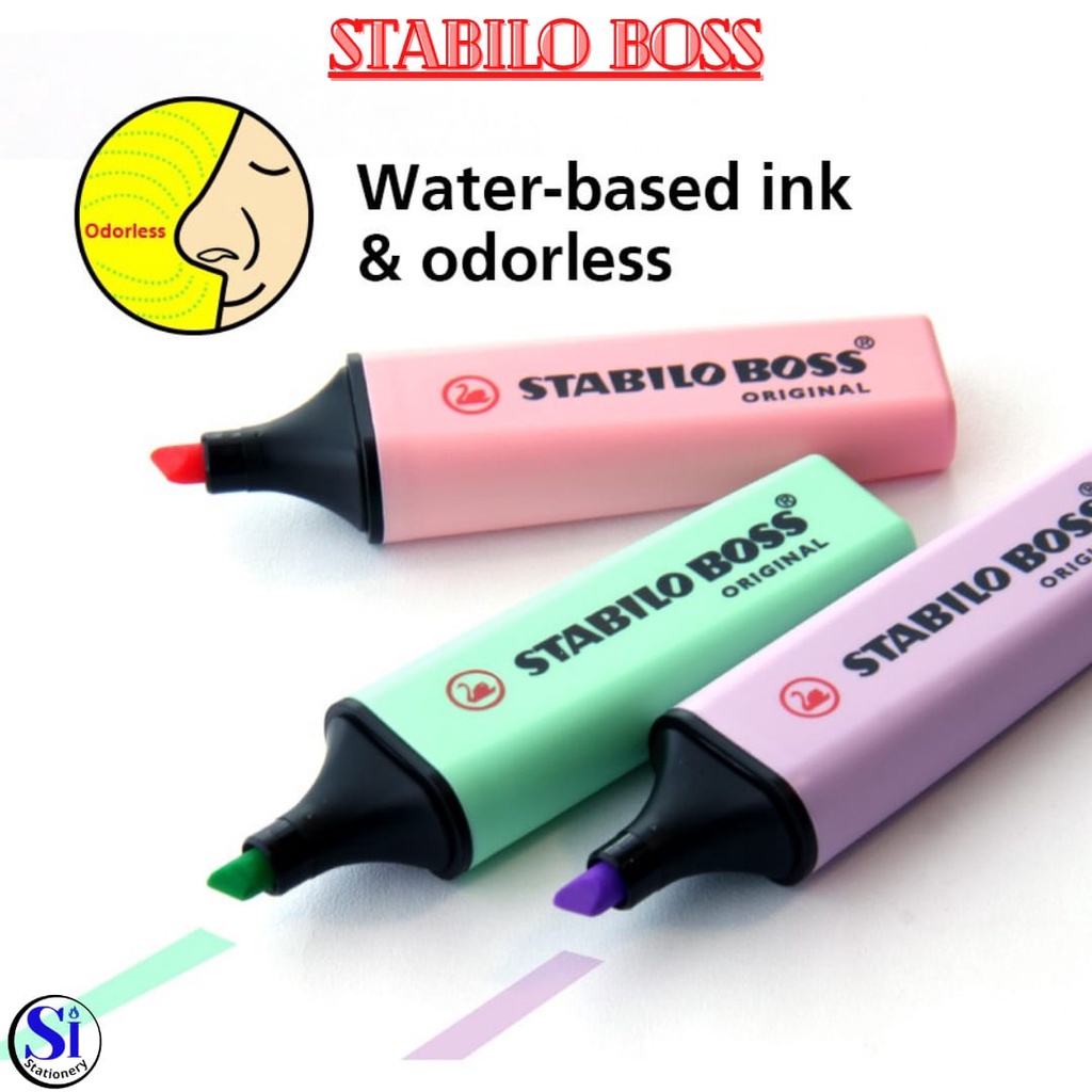 

Stabilo Boss Highlighter Original Pastel