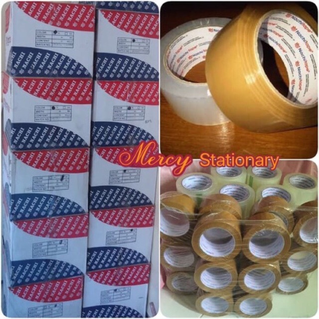 

Lakban OPP Nachi OPP 2"x100Y Bening Coklat