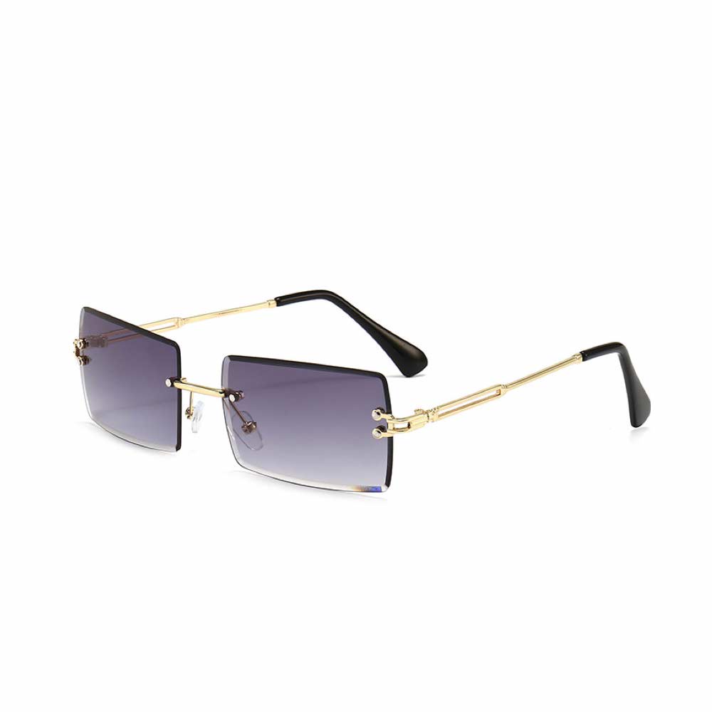 Kacamata UV400 [ Abu abu ] Anti Radiasi - Sunglasses Pria &amp; Wanita Korea - HM8102