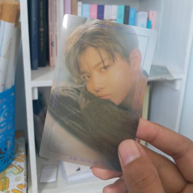 PC PHOTOCARD BAE JINYOUNG WANNA ONE - NOTHING WITHOUT YOU WANNA VERS.