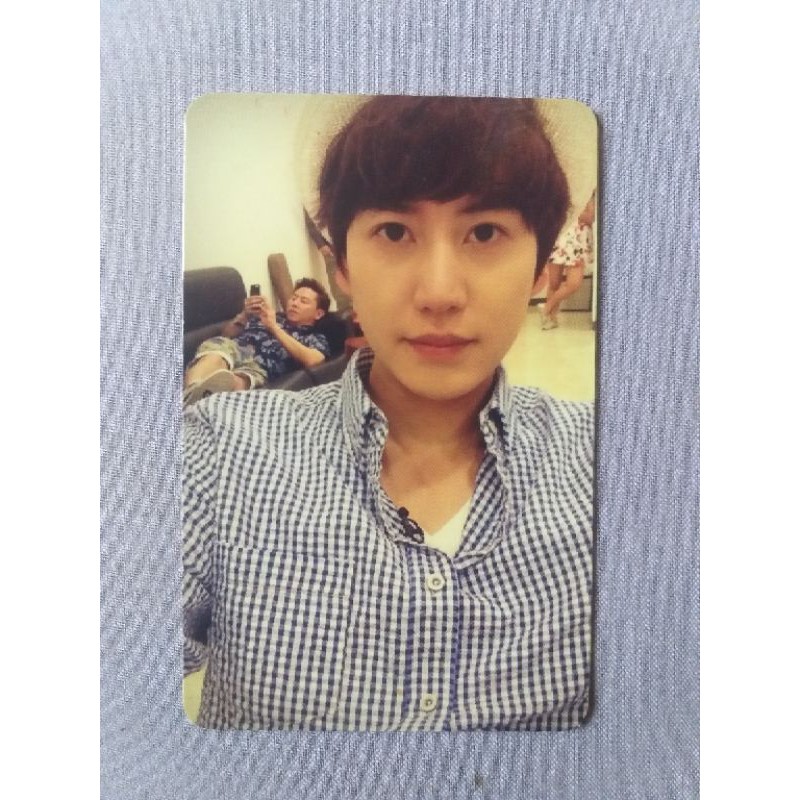 Super Junior Kyuhyun Photocard - At gwanghwamun