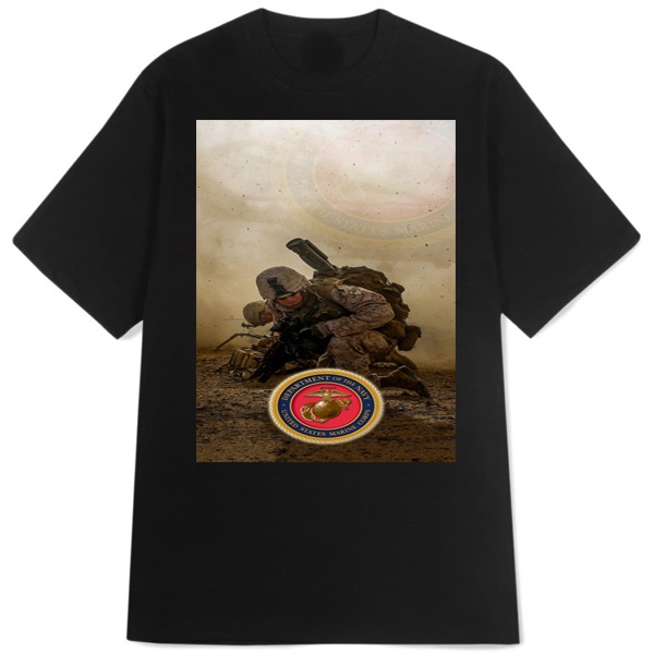 Kaos USMC Tshirt Unisex