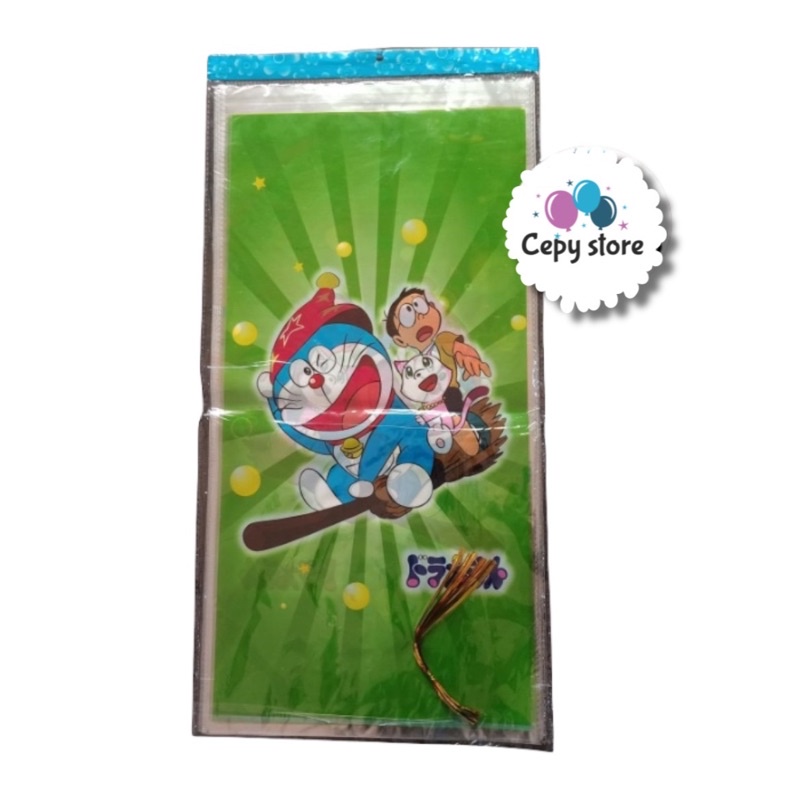 

Plastik Snack Ulang Tahun / Plastik Kado / Plastil Souvenir Doraemon