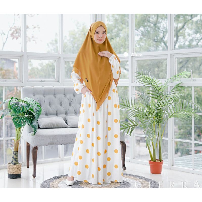 LALA GAMIS KATUN RAYON ARMANY MOTIF POLKADOT BY CIERRA