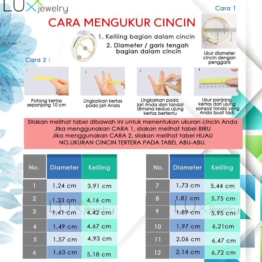 RBG.01Jl22d | CN 007 Cincin Dewasa Cincin Jumbo Mata Zirkon Perhiasan Lapis Emas Cincin Xuping Cinci