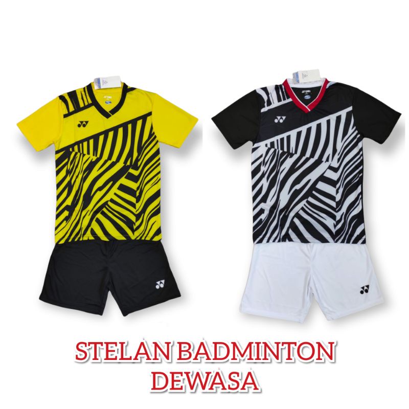 STELAN JERSEY BADMINTON DEWASA JERSEY BULUTANGKIS YONEX  Y. 168 JERSEY BADMINTON MARKUS KEVIN 2022