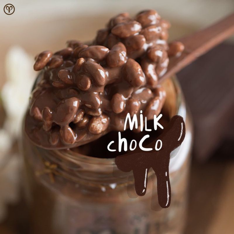 

MILK CHOCO - pathis chocolade cemilan coklat jar lumer choco crunchy