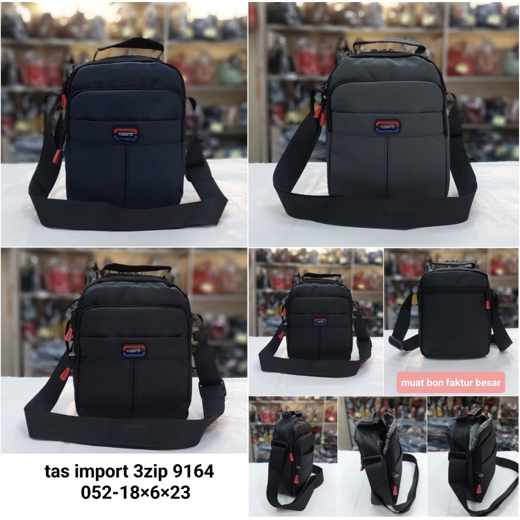 Tas import selempang pria / tas kerja pria