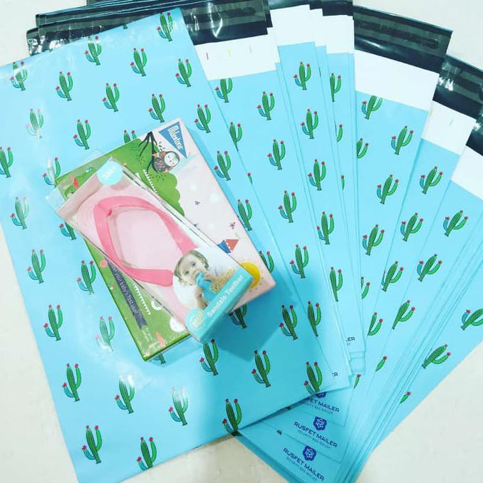 

AMPLOP PLASTIK POLYMAILER CACTUS ( Uk 20cm x 30cm ) TERBARU