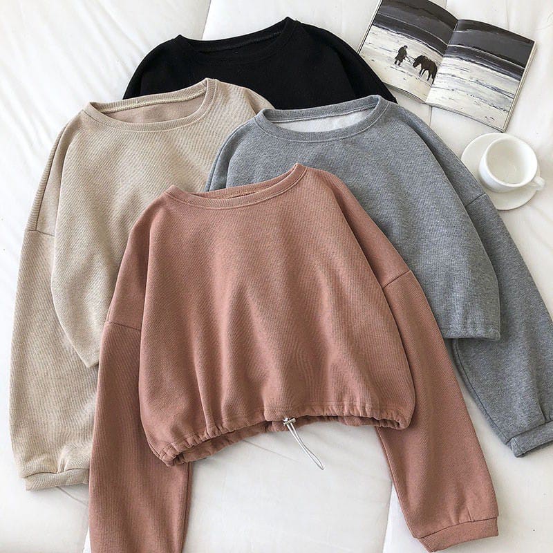 SWEATER  OVERSIZE GOLDY ATASAN WANITA / BAJU KEKINIAN / KOREAN STLYE