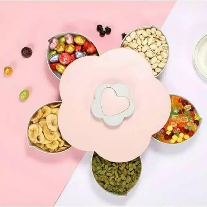 Toples Bunga Putar 1 Susun - Candy Box Putar