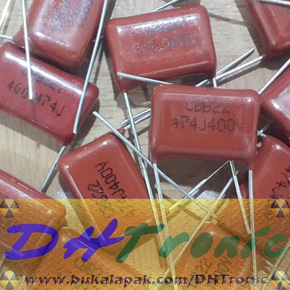 Promo Capacitor 470 nF 0 47 uF   470nF 0 47uf 400V 474 400v 470nf 400V terlaris