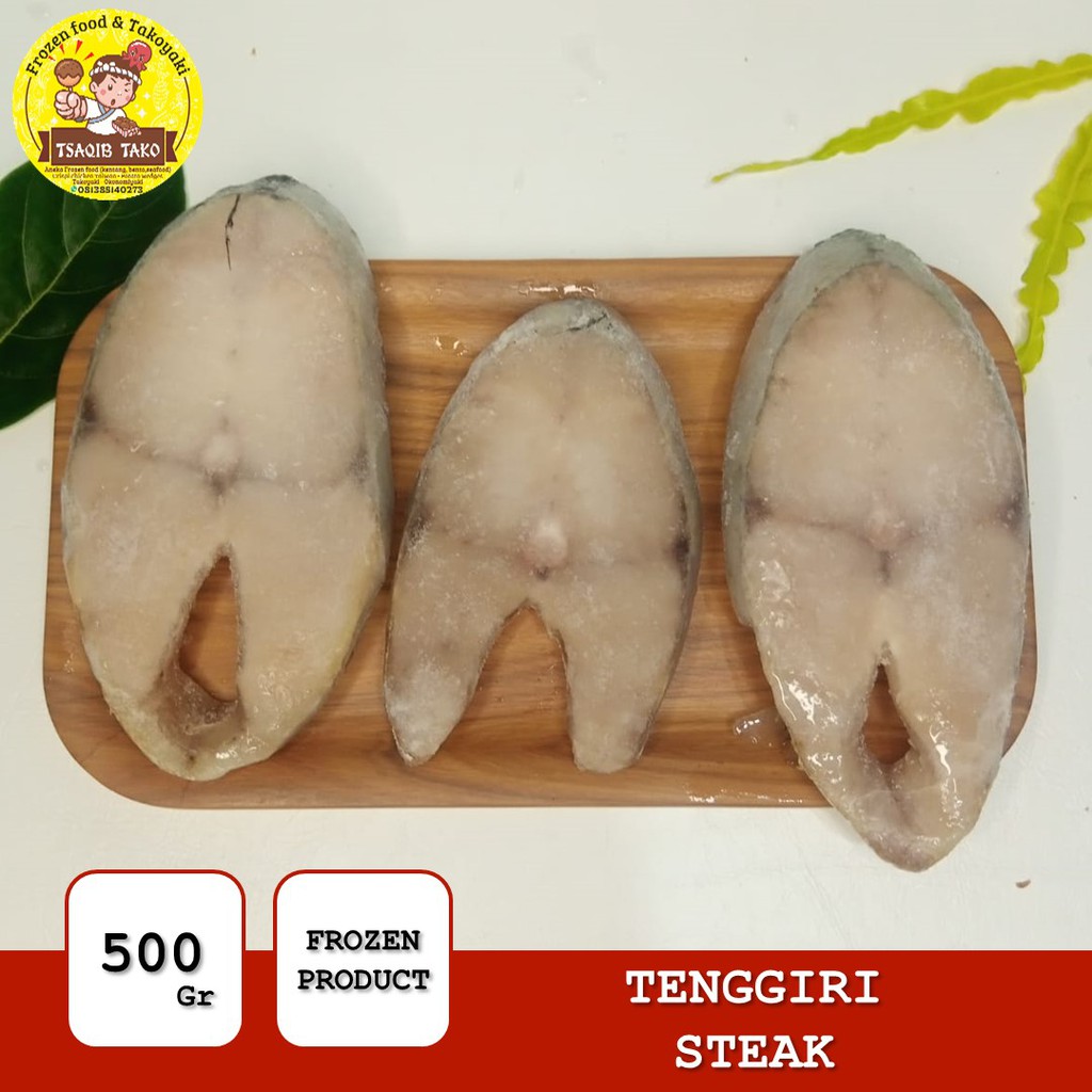 

PROMO Ikan Tenggiri Steak Fillet Beku Premium 1KG - 500gr