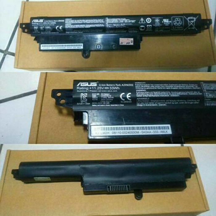 riginal Baterai Asus VivoBook X200 X200CA X200M X200MA F200CA A31N1302