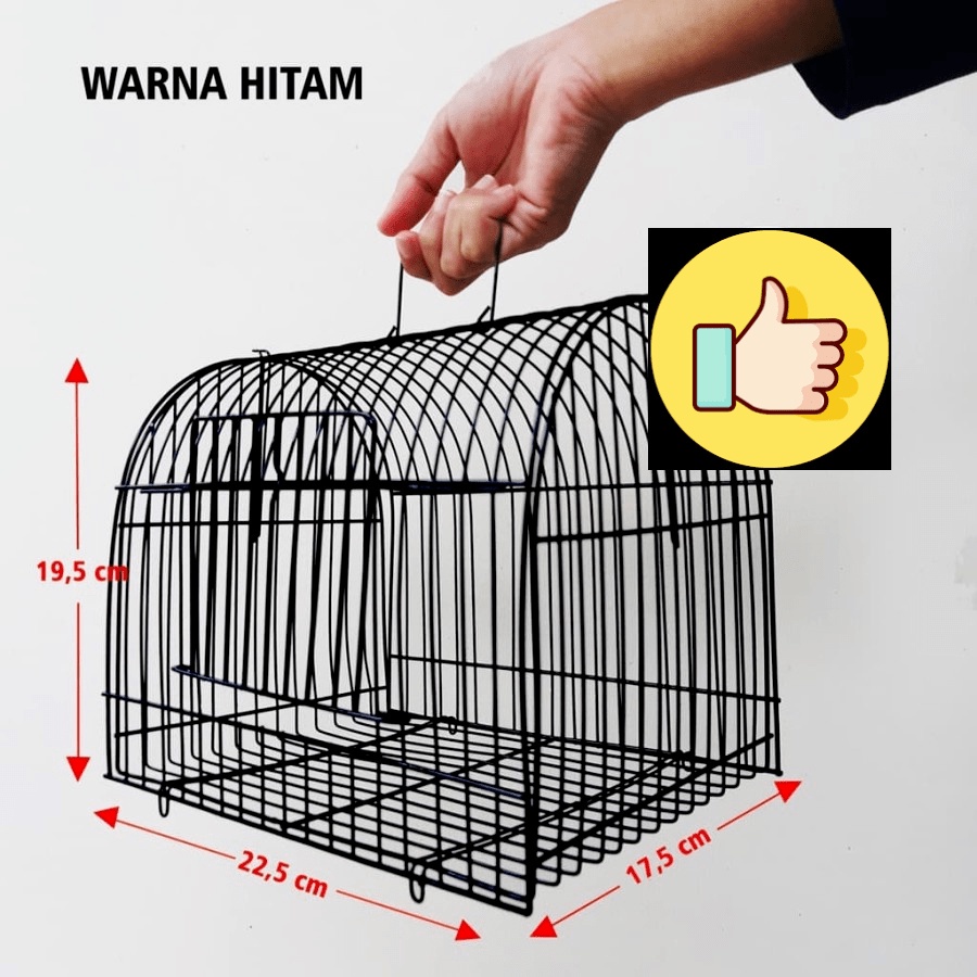 Sangkar Kandang Besi Mini Burung Lovebird Sugar Glider Hamster Landak