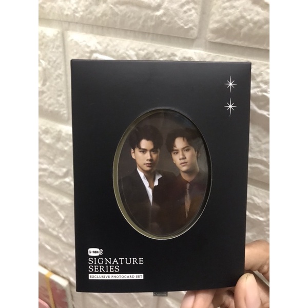 Photocard Ohmnon signature series + box gmmtv official