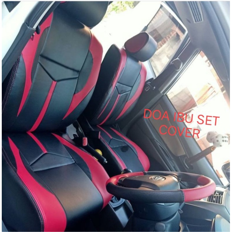 SARUNG JOK MOBIL X SENIA AVANZA MOBILIO FUL 3 BARIS