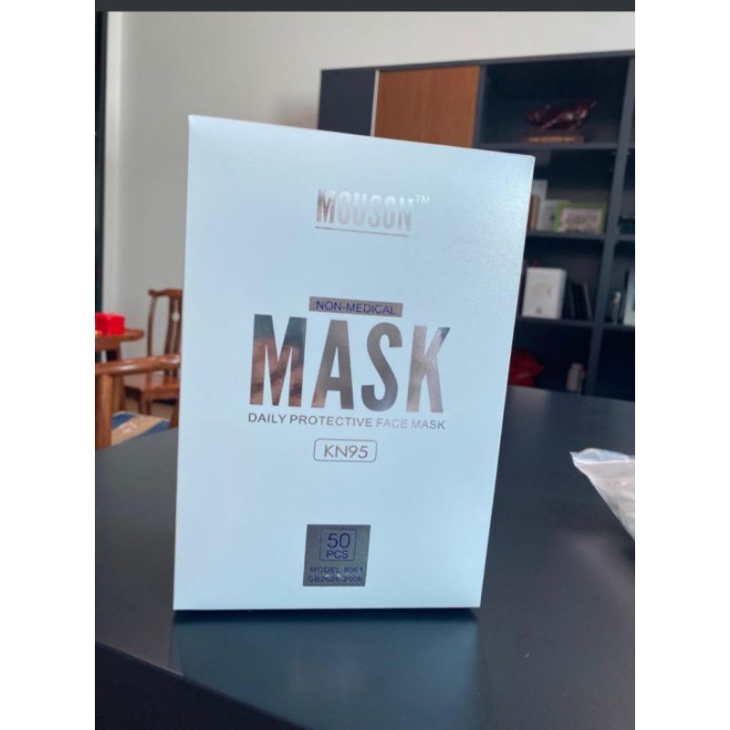 Masker Kn95 Mouson 1 box 50 pcs Original