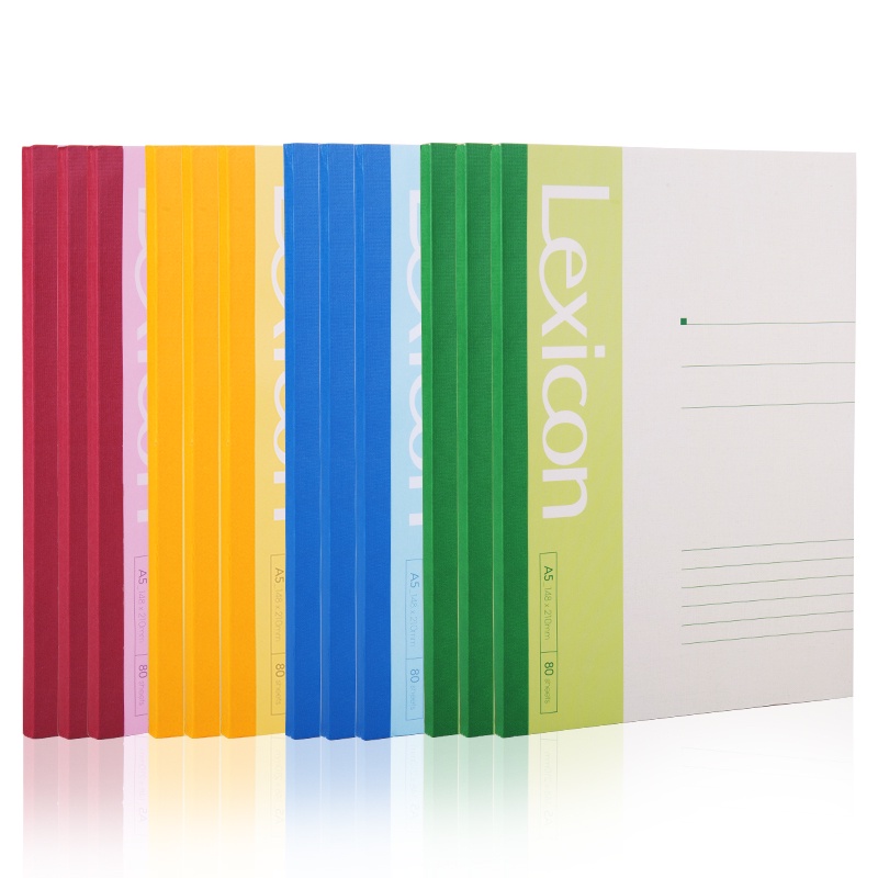 Deli Buku Catatan A5 Buku Catatan ukuran besar A4 Buku Catatan empuk ekstra tebal B5 Buku Latihan Ke