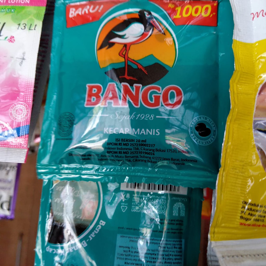 

KECAP MANIS BANGO SACHET 20 ML