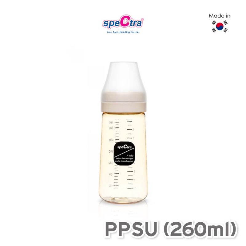 Spectra All New PPSU Baby Bottle 160 ml &amp; 240 ml - Botol Susu Bayi