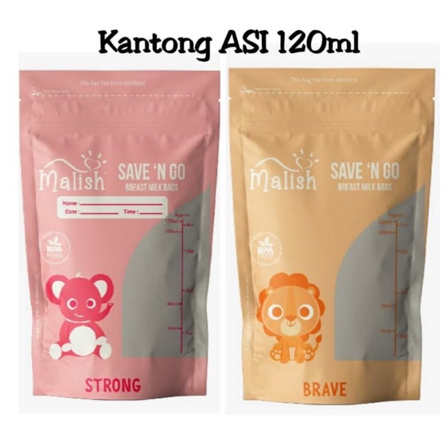 Malish Kantong Asi 100ml dan 120ml