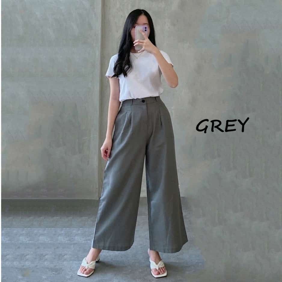 ELAINE PANT CULLOTE KATUN RAMI CELANA WANITA MURAH &lt;