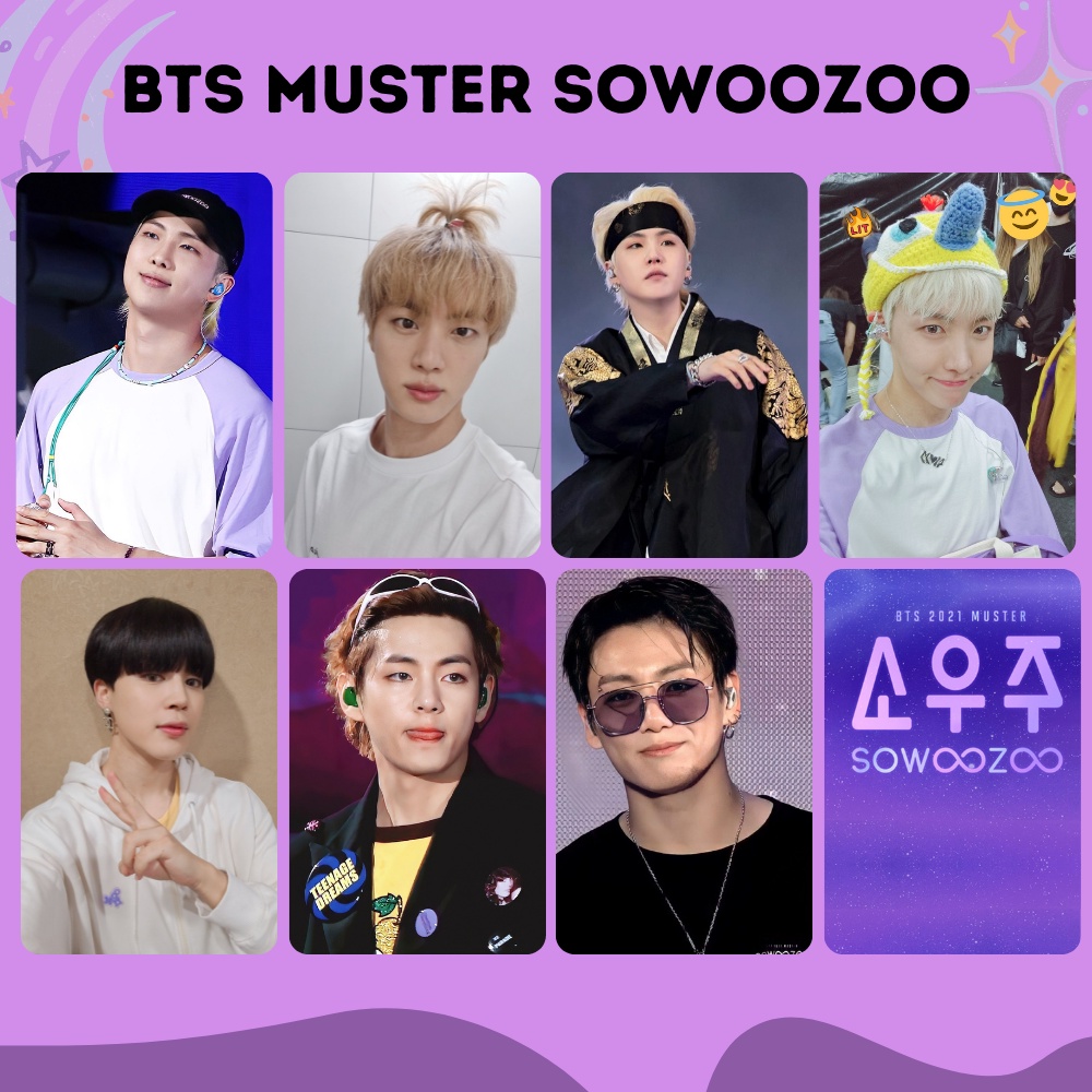 [UNOFFICIAL] PHOTOCARD BTS MUSTER SOWOOZOO
