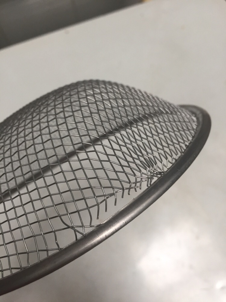 Saringan Serok Pengorangan Stainless Steel 18cm