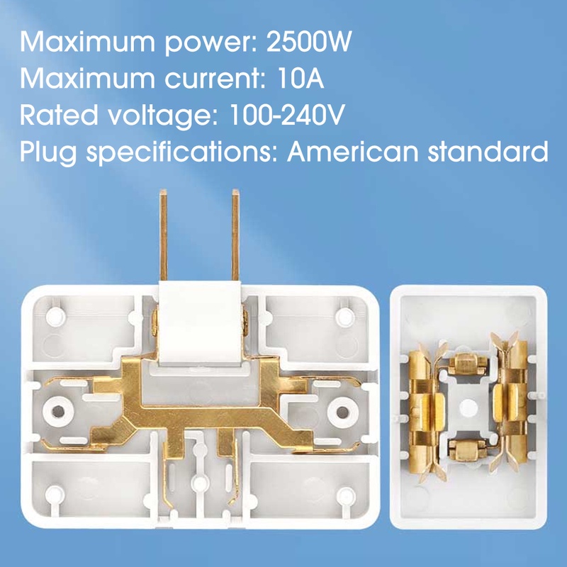 180 Degree Rotatable Plug Converter/ Multi Plug Mini Slim Folding Charger/ Convenient Wireless Plug Adapter
